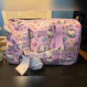 Hello Kitty Candy Travel Duffle Bag with Wheels